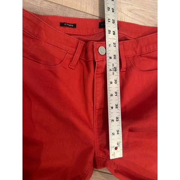Talbots Red 4 Jegging Cotton Blend Stretch Slim Fit Womens Pants - Picture 3 of 7